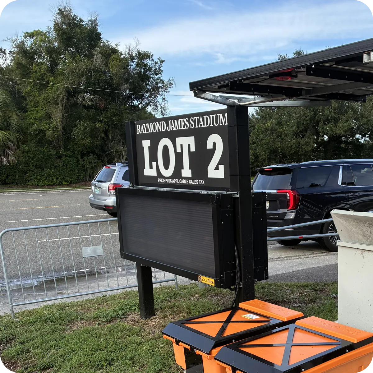 Permanently Mounted Message Boards