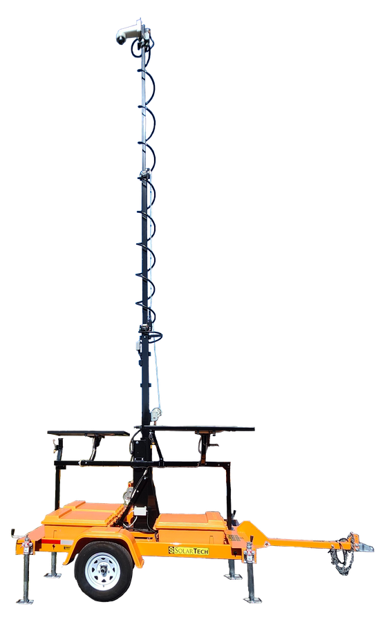30′ Solar-Powered Tower Trailer